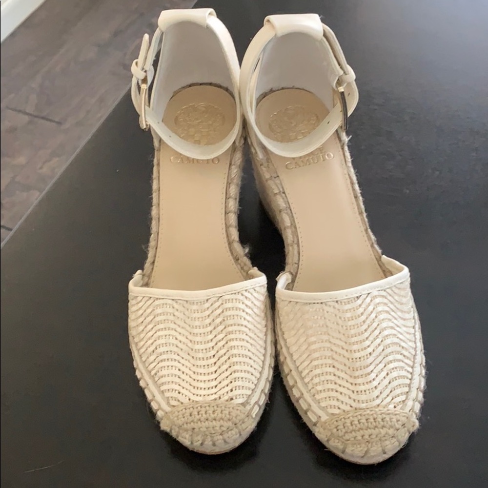 Vince Camuto wedges slightly worn $20